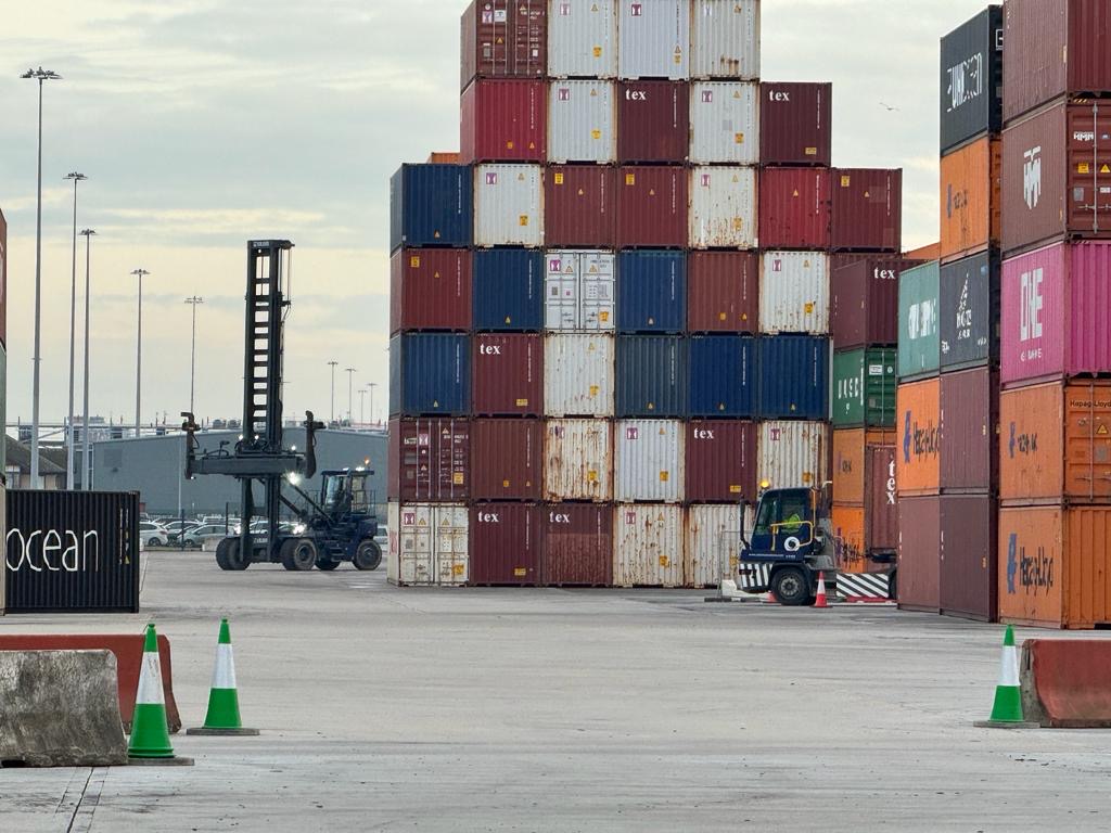 Revolutionising Container Handling Facilities: Fibre Concrete Solutions’ Approach - Fibre Concrete Solutions